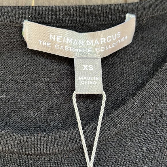 NWT Neiman Marcus The Cashmere Collection. Chiffon sleeves XS - super soft, - Picture 5 of 13